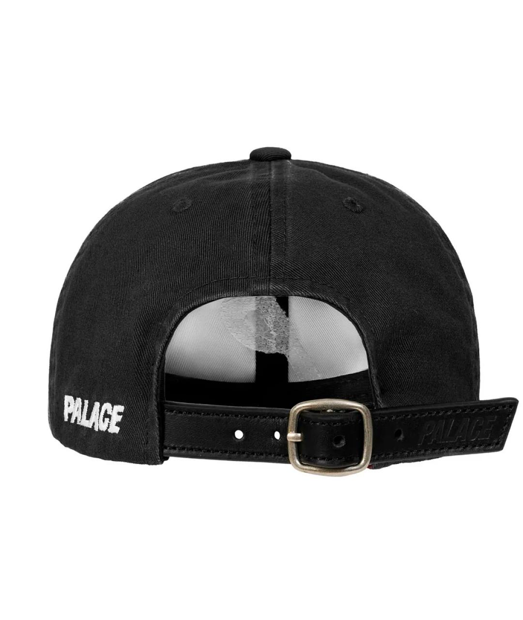 PALACE Черная хлопковая кепка/бейсболка, фото 3