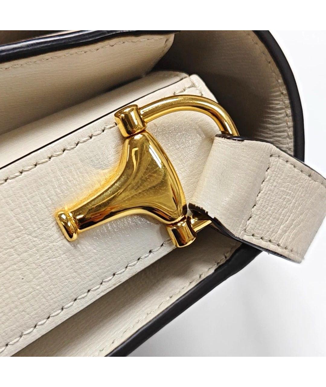 GUCCI Бежевая тканевая сумка через плечо, фото 8