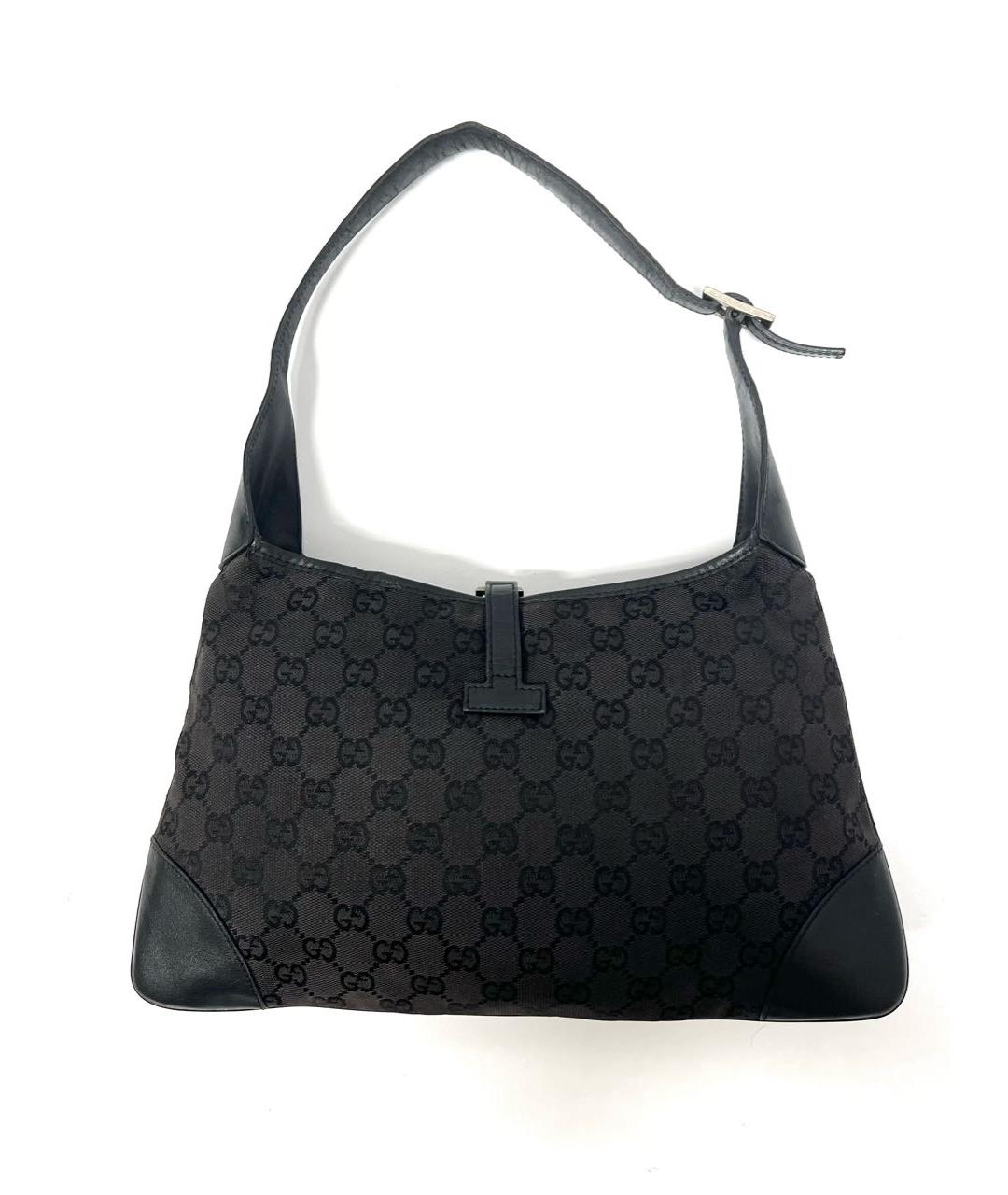 GUCCI Коричневая кожаная сумка с короткими ручками, фото 5