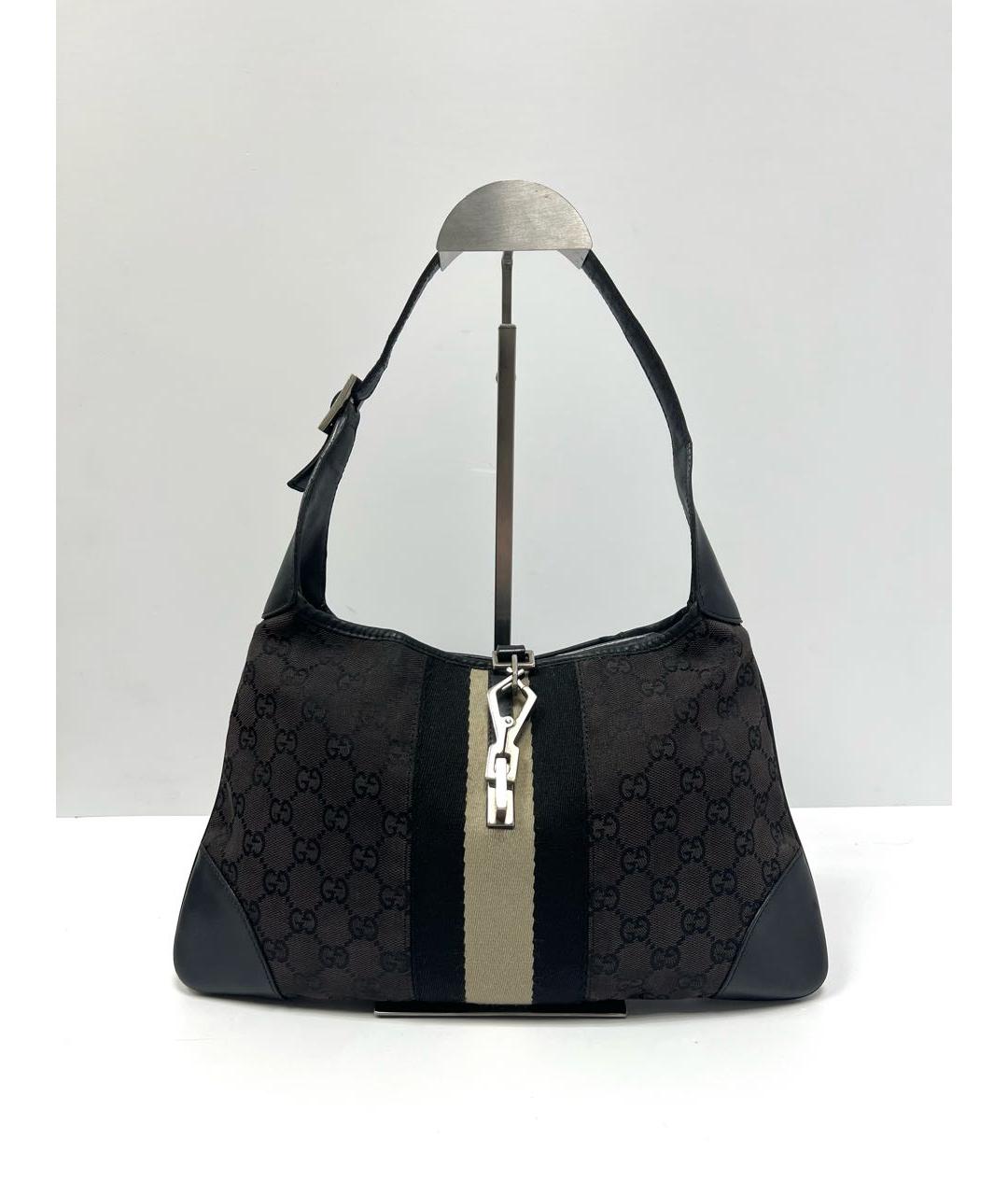 GUCCI Коричневая кожаная сумка с короткими ручками, фото 2