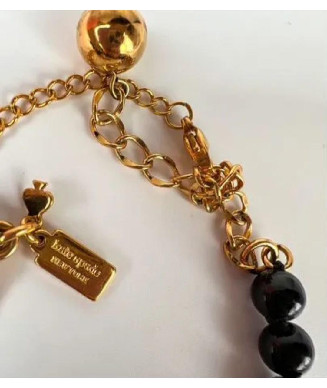 KATE SPADE Красное металлическое колье, фото 3