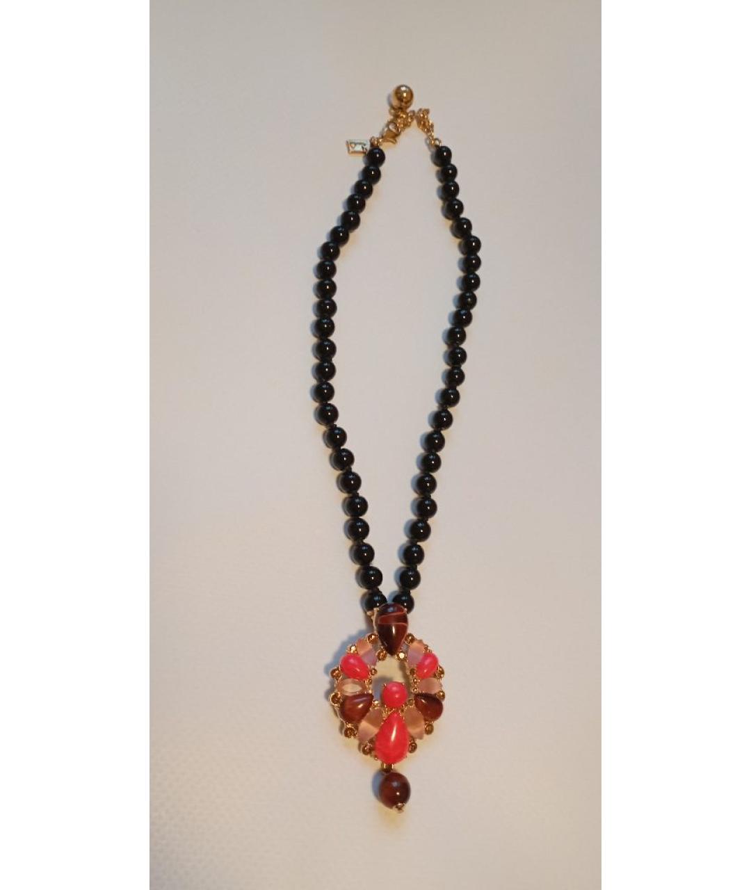 KATE SPADE Красное металлическое колье, фото 6