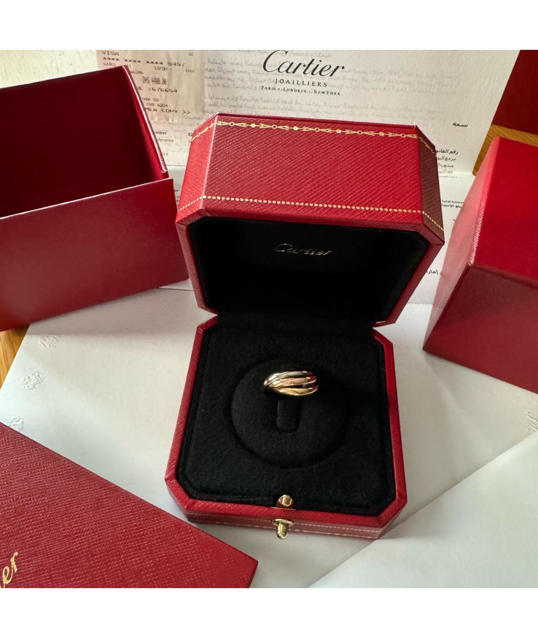 CARTIER Золотое кольцо из желтого золота, фото 3