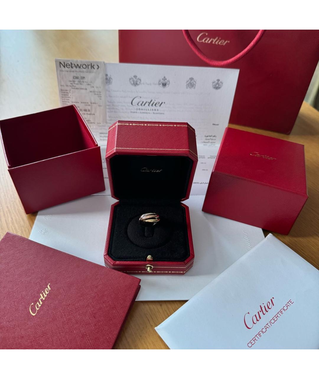 CARTIER Золотое кольцо из желтого золота, фото 2