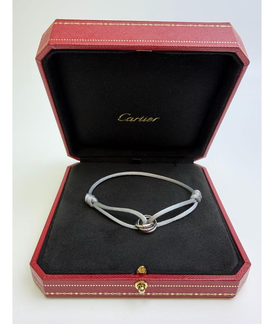 CARTIER Белый браслет из белого золота, фото 3