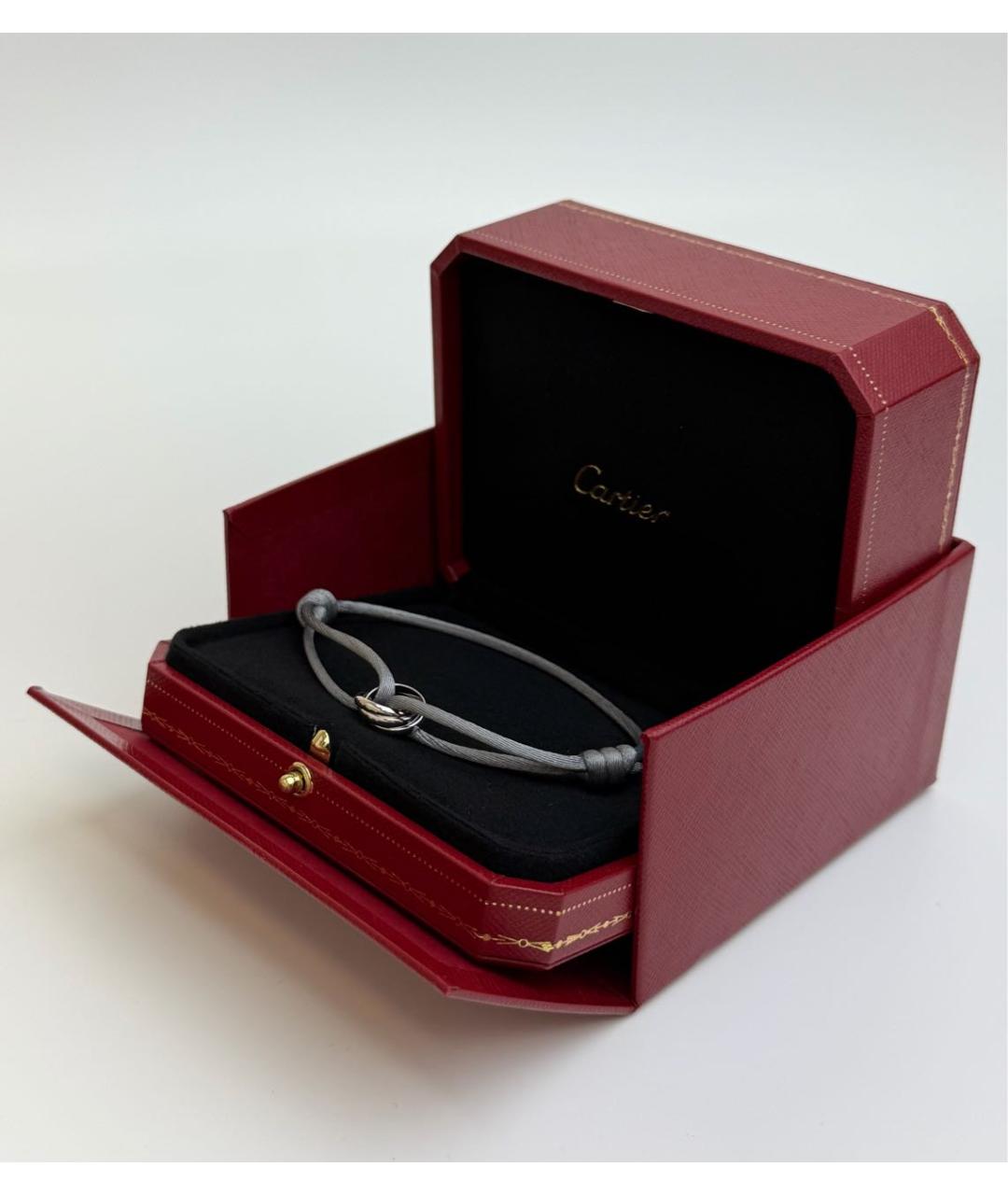 CARTIER Белый браслет из белого золота, фото 4