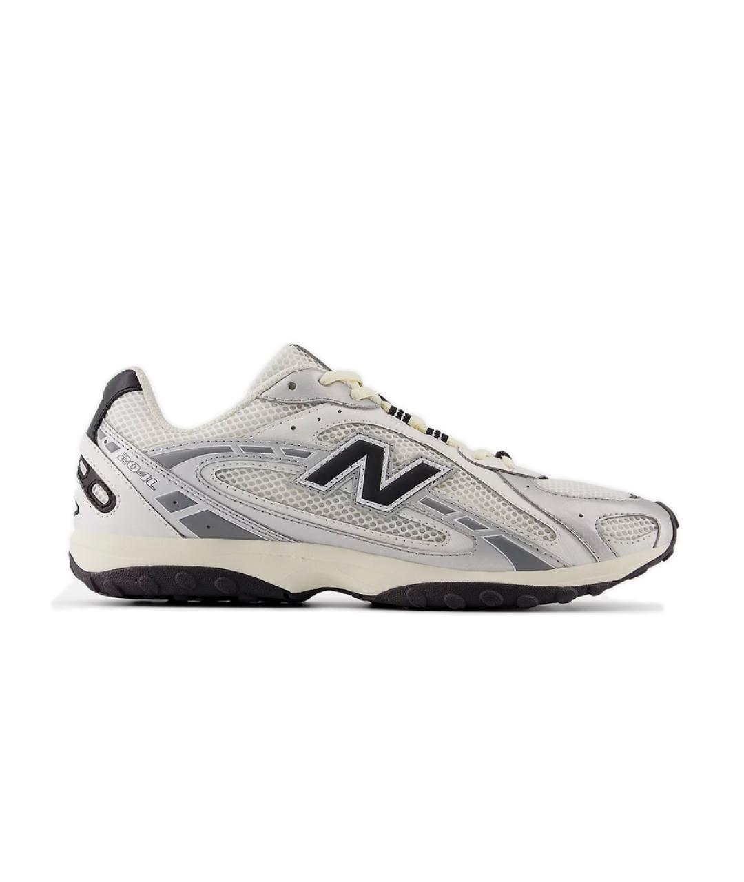 NEW BALANCE Серебряные синтетические кроссовки, фото 1