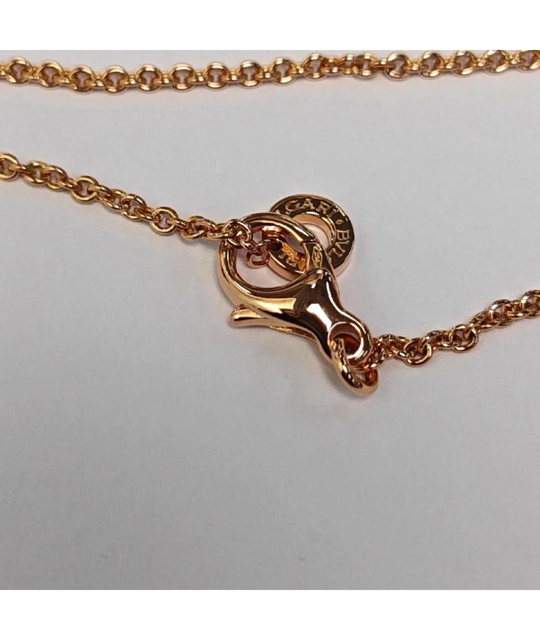 BVLGARI Золотая подвеска из розового золота, фото 6