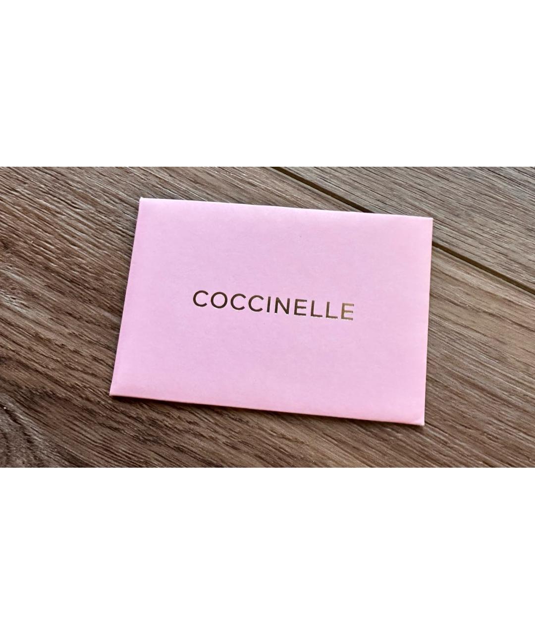 COCCINELLE Коричневая замшевая сумка через плечо, фото 7