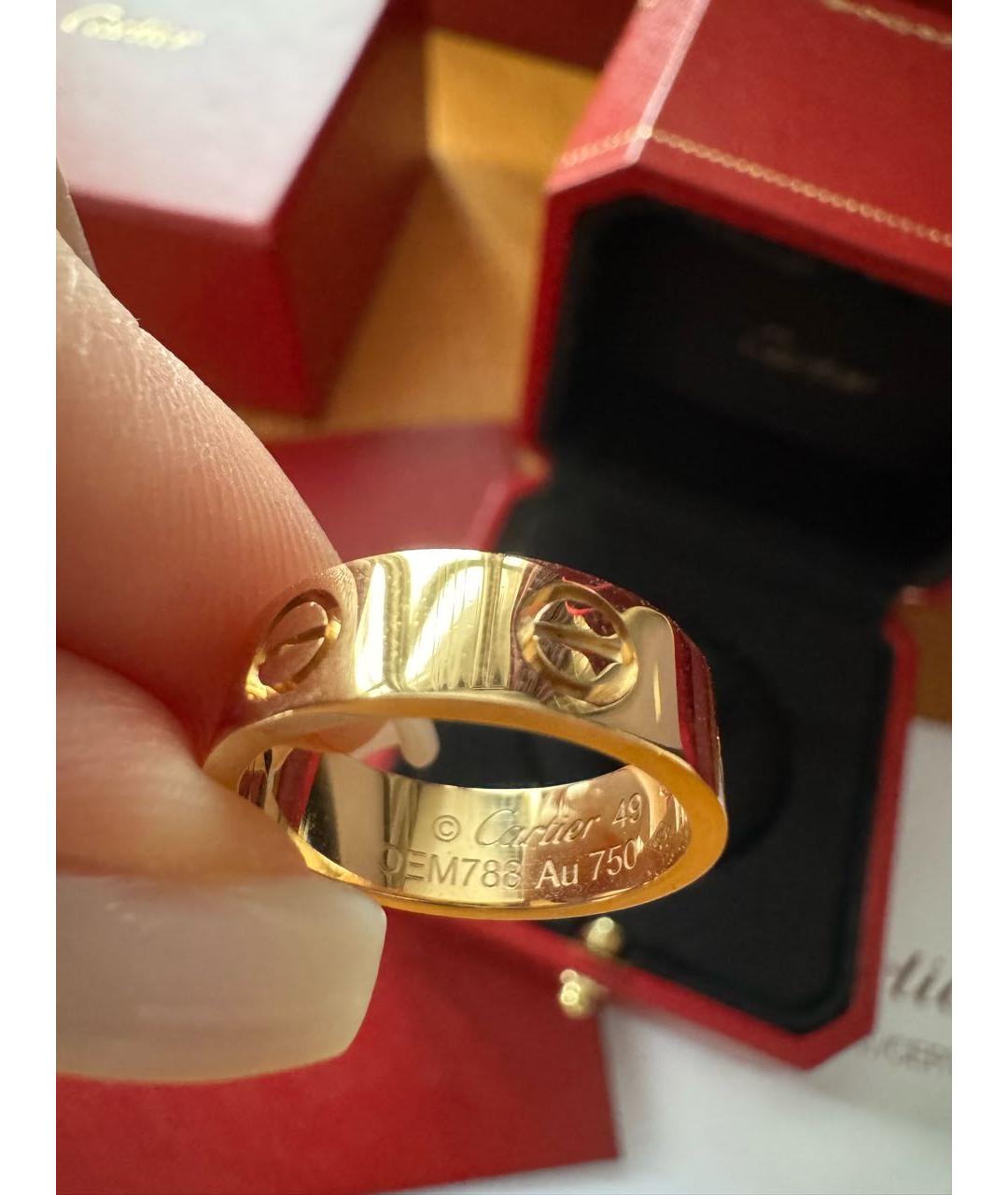 CARTIER Золотое кольцо из желтого золота, фото 7