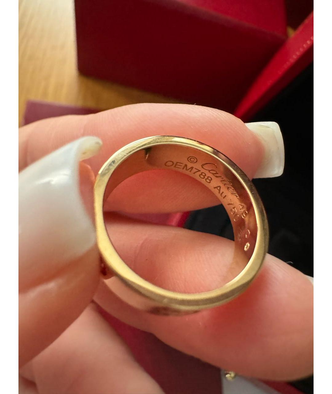 CARTIER Золотое кольцо из желтого золота, фото 8