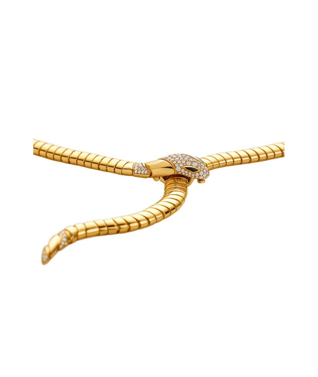 BVLGARI Желтое колье из желтого золота, фото 3
