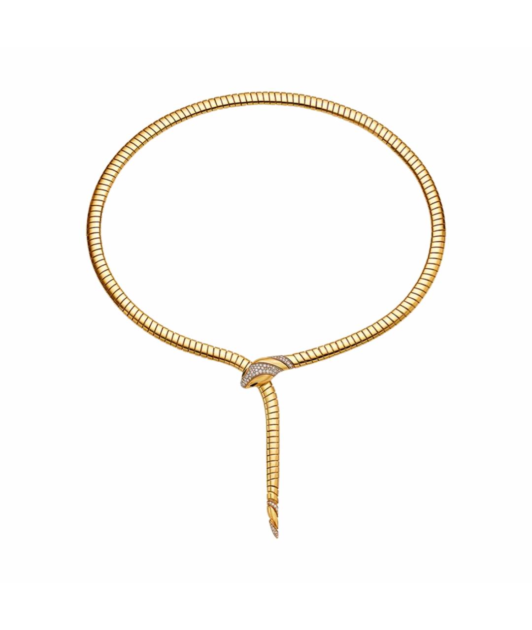 BVLGARI Желтое колье из желтого золота, фото 1