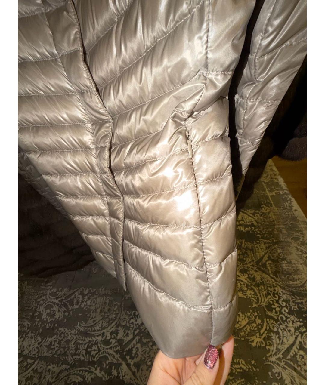 HERNO Бежевая полиамидовая куртка, фото 7