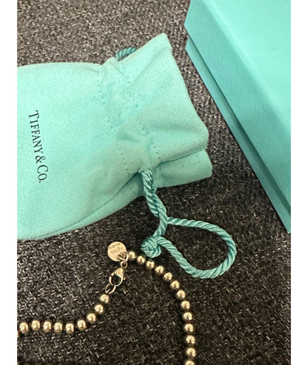 TIFFANY&CO Серебрянный серебряный браслет, фото 4
