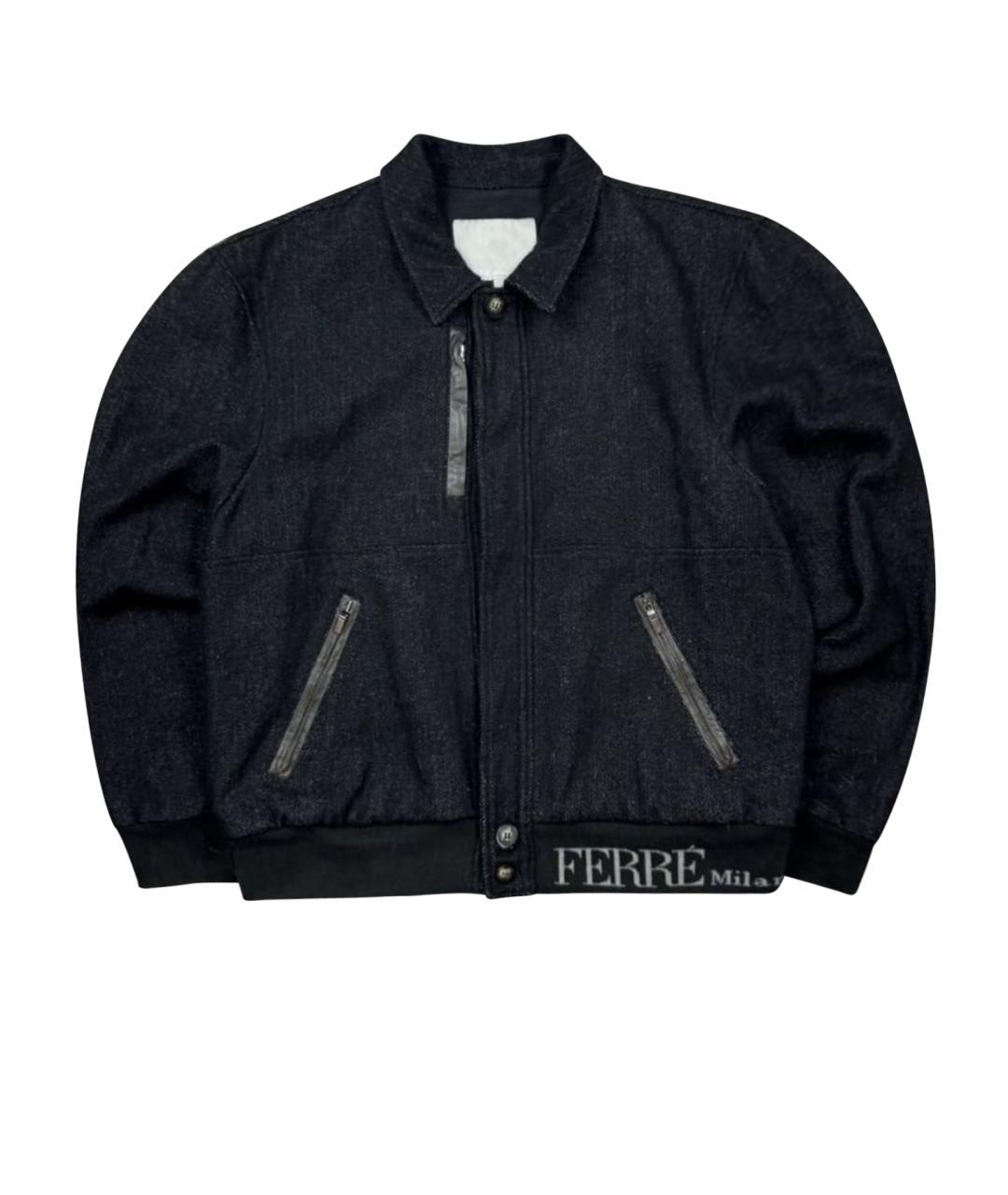 ALBERTA FERRETTI Антрацитовая куртка, фото 1