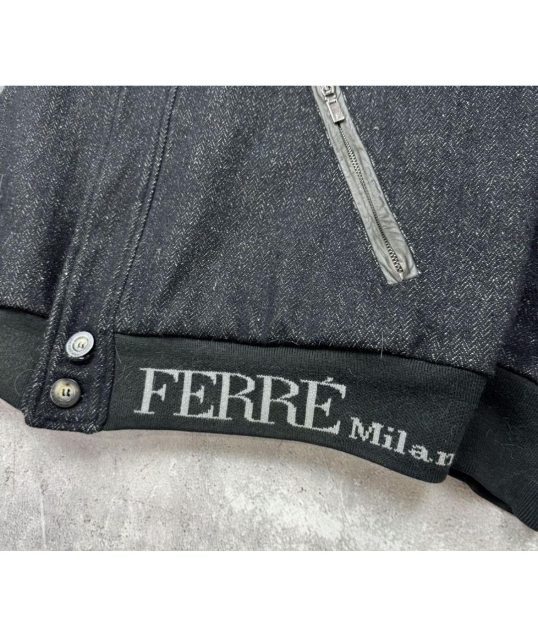 ALBERTA FERRETTI Антрацитовая куртка, фото 2