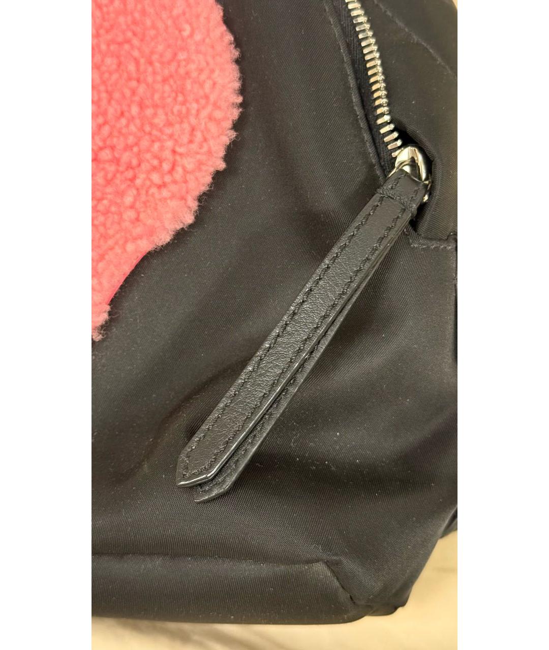 FENDI Черный тканевый рюкзак, фото 4