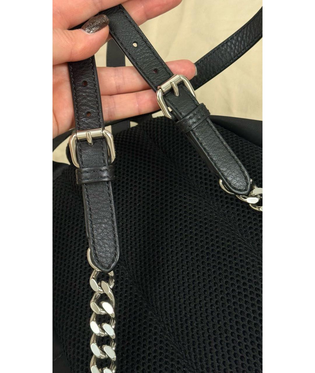 FENDI Черный тканевый рюкзак, фото 6