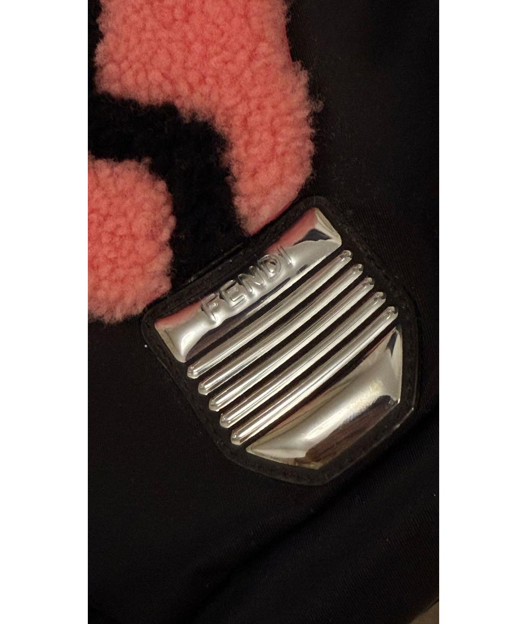 FENDI Черный тканевый рюкзак, фото 3