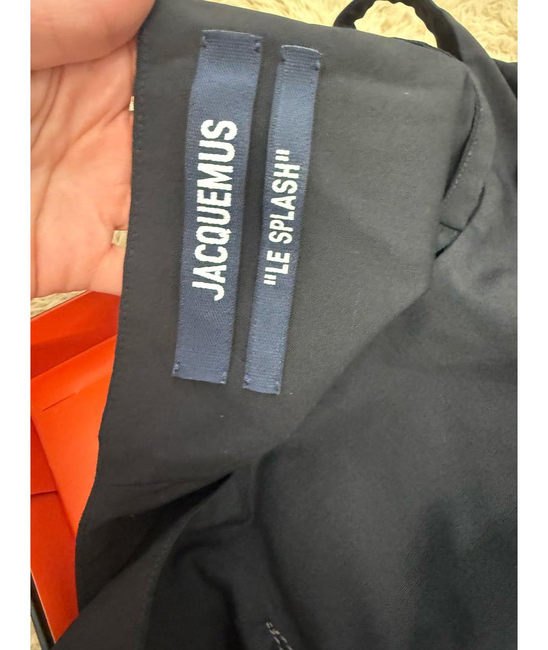JACQUEMUS Черное вечернее платье, фото 3