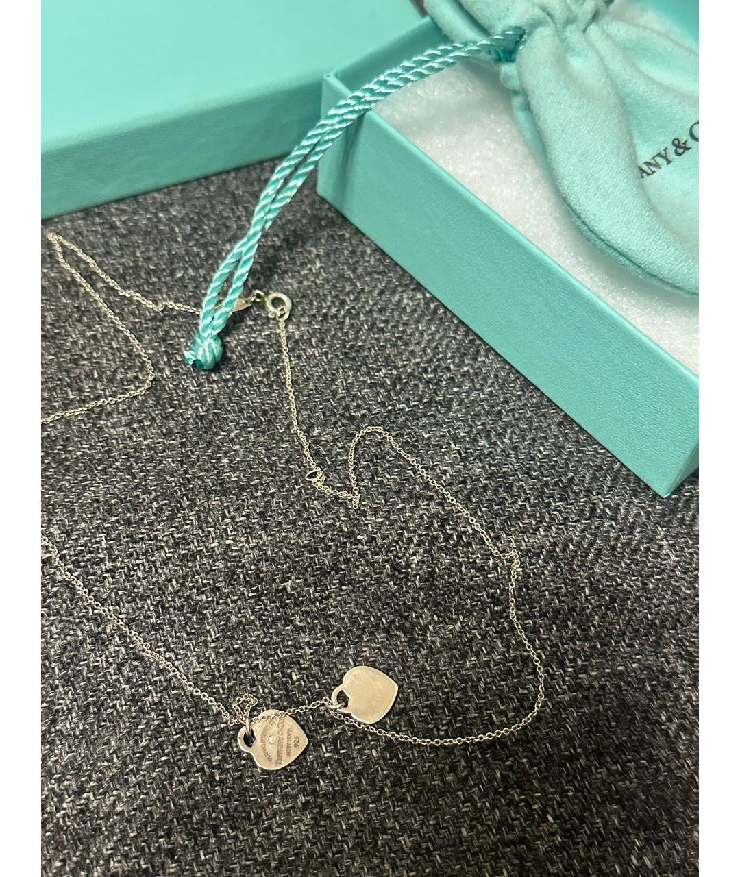 TIFFANY&CO Серебряная серебряная подвеска, фото 5