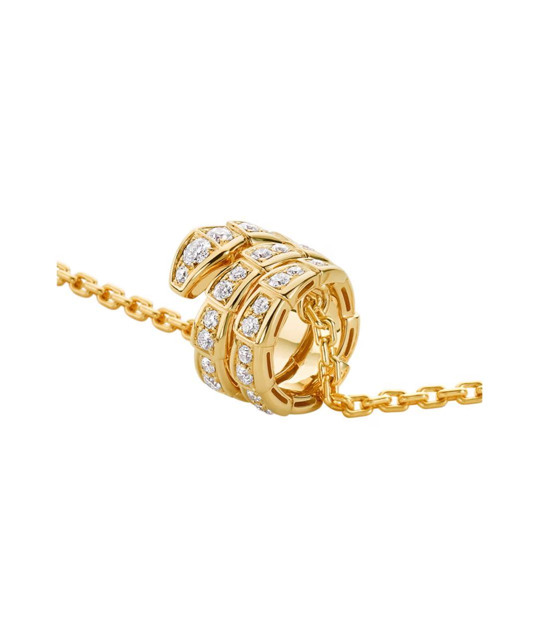 BVLGARI Желтая подвеска из желтого золота, фото 3