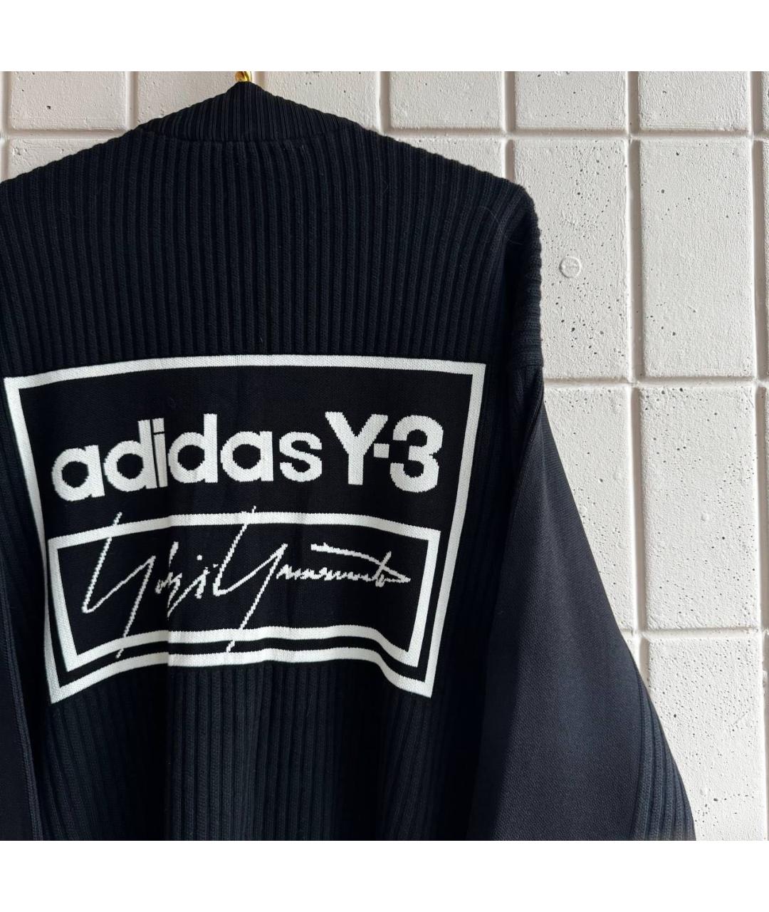 YOHJI YAMAMOTO Черный шерстяной кардиган, фото 5