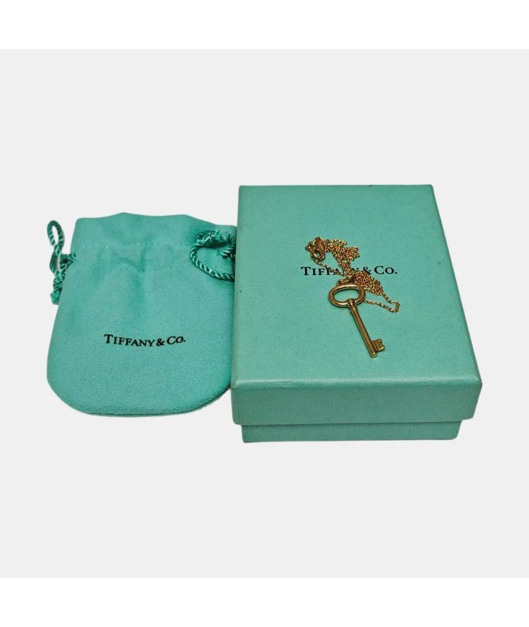 TIFFANY&CO Золотая подвеска, фото 4