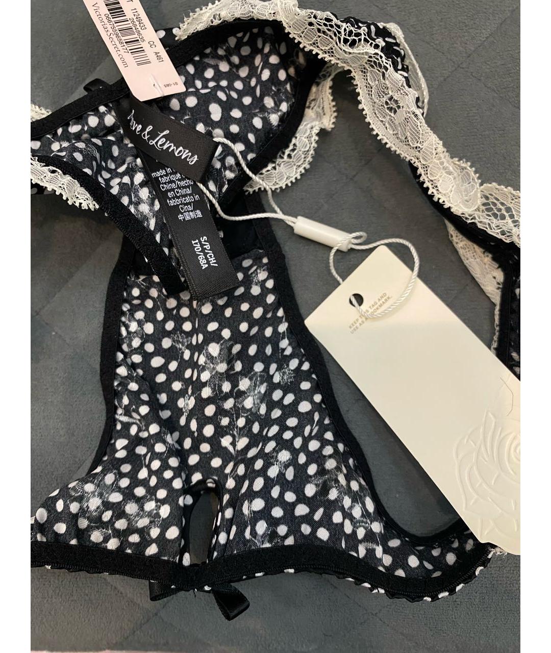 FOR LOVE AND LEMONS Черные трусы, фото 4