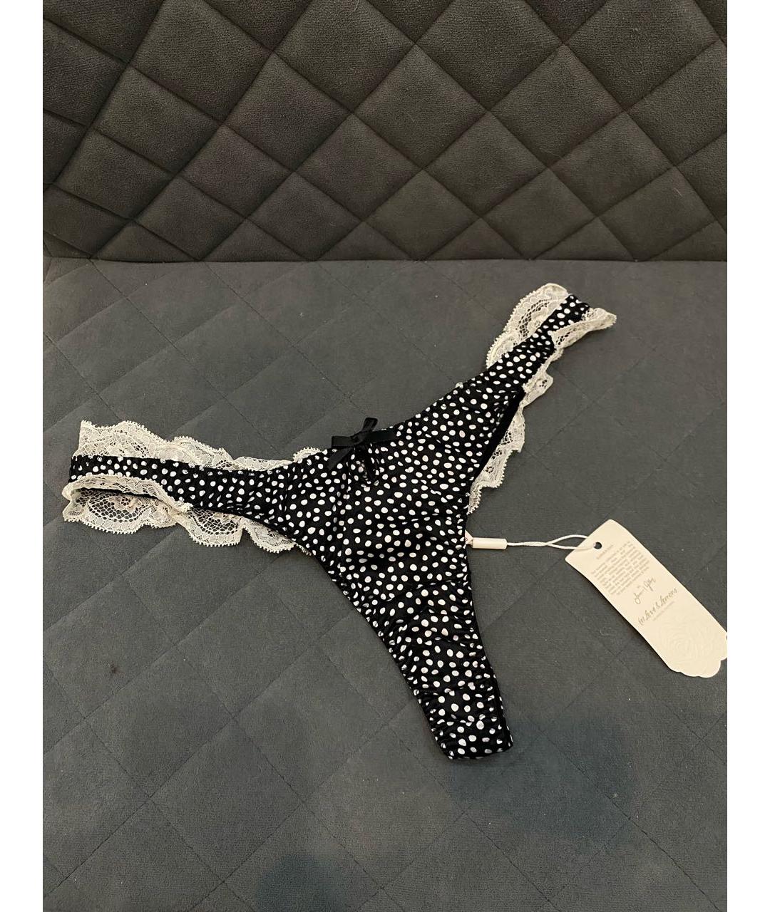 FOR LOVE AND LEMONS Черные трусы, фото 5