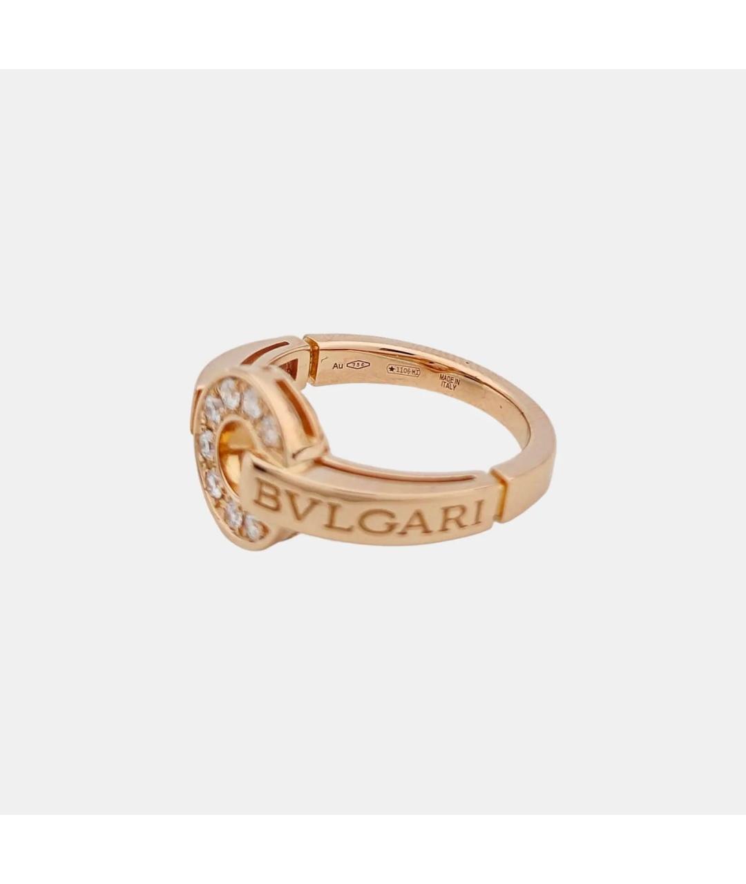 BVLGARI Золотое кольцо из розового золота, фото 3