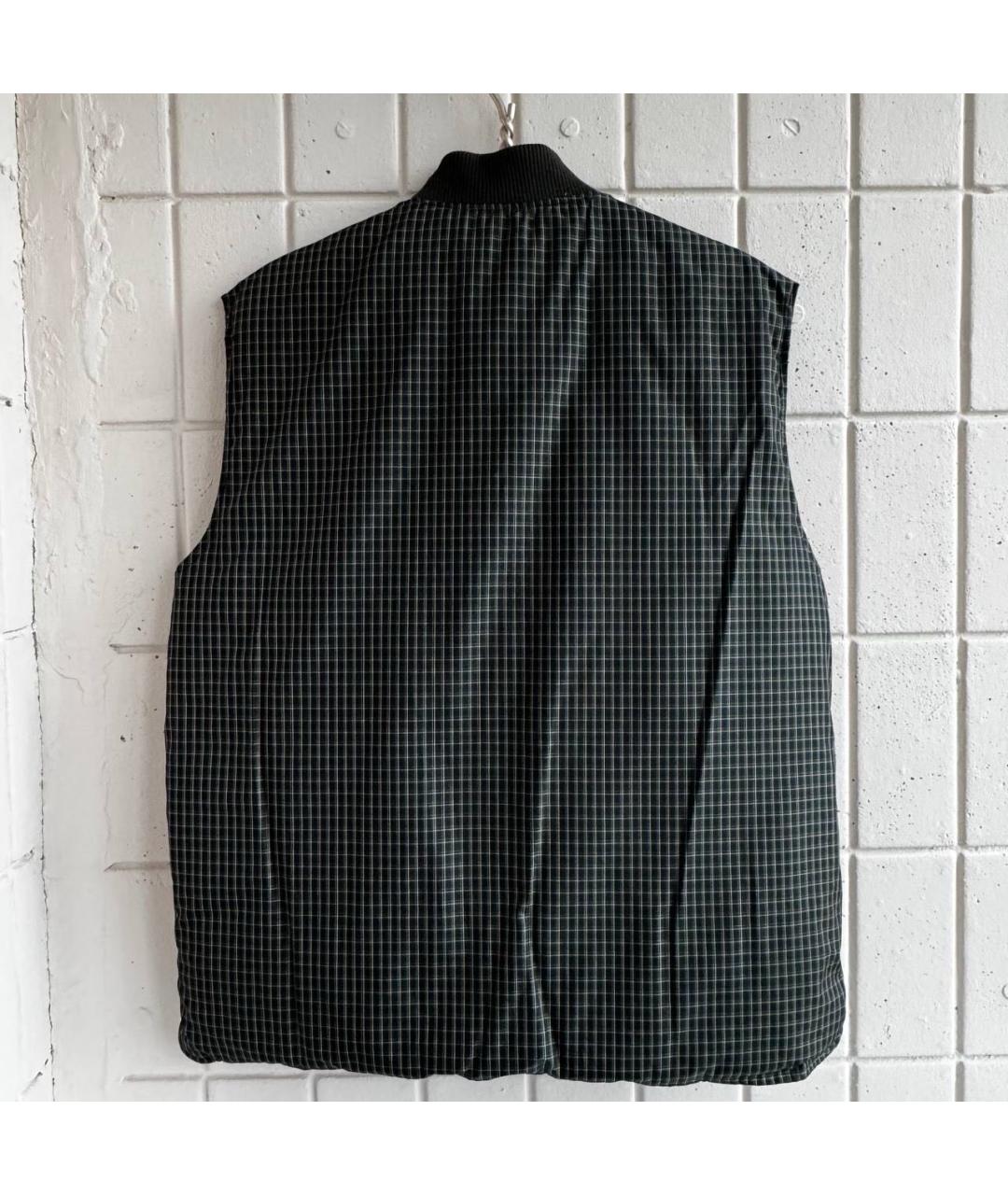 SAINT LAURENT Хаки хлопковый жилет, фото 3