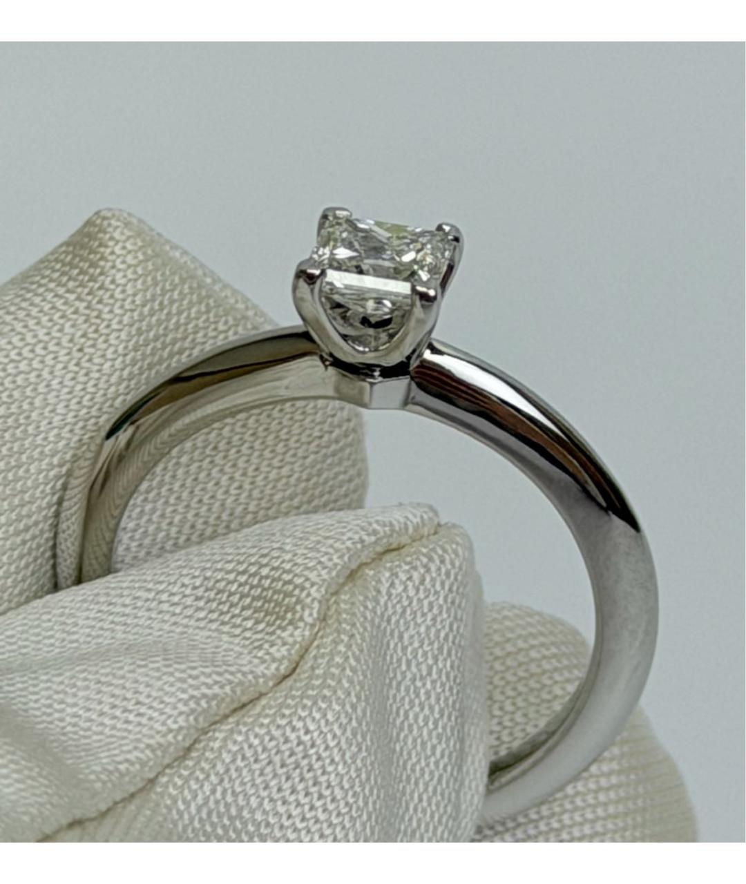 TIFFANY&CO Серебряное платиновое кольцо, фото 8