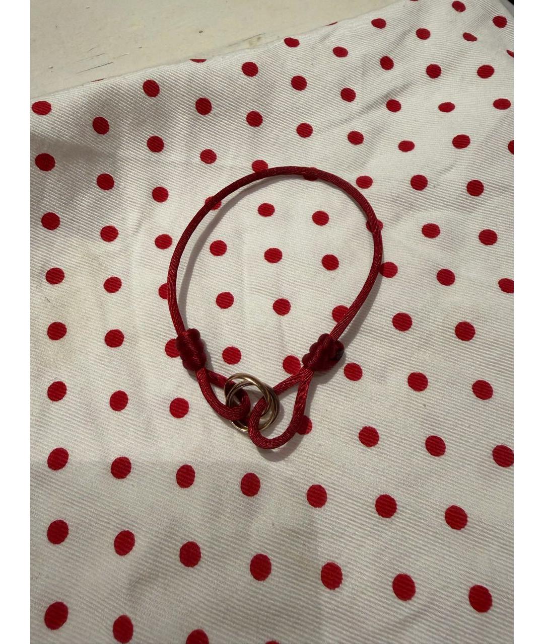 CARTIER Красный браслет из желтого золота, фото 4