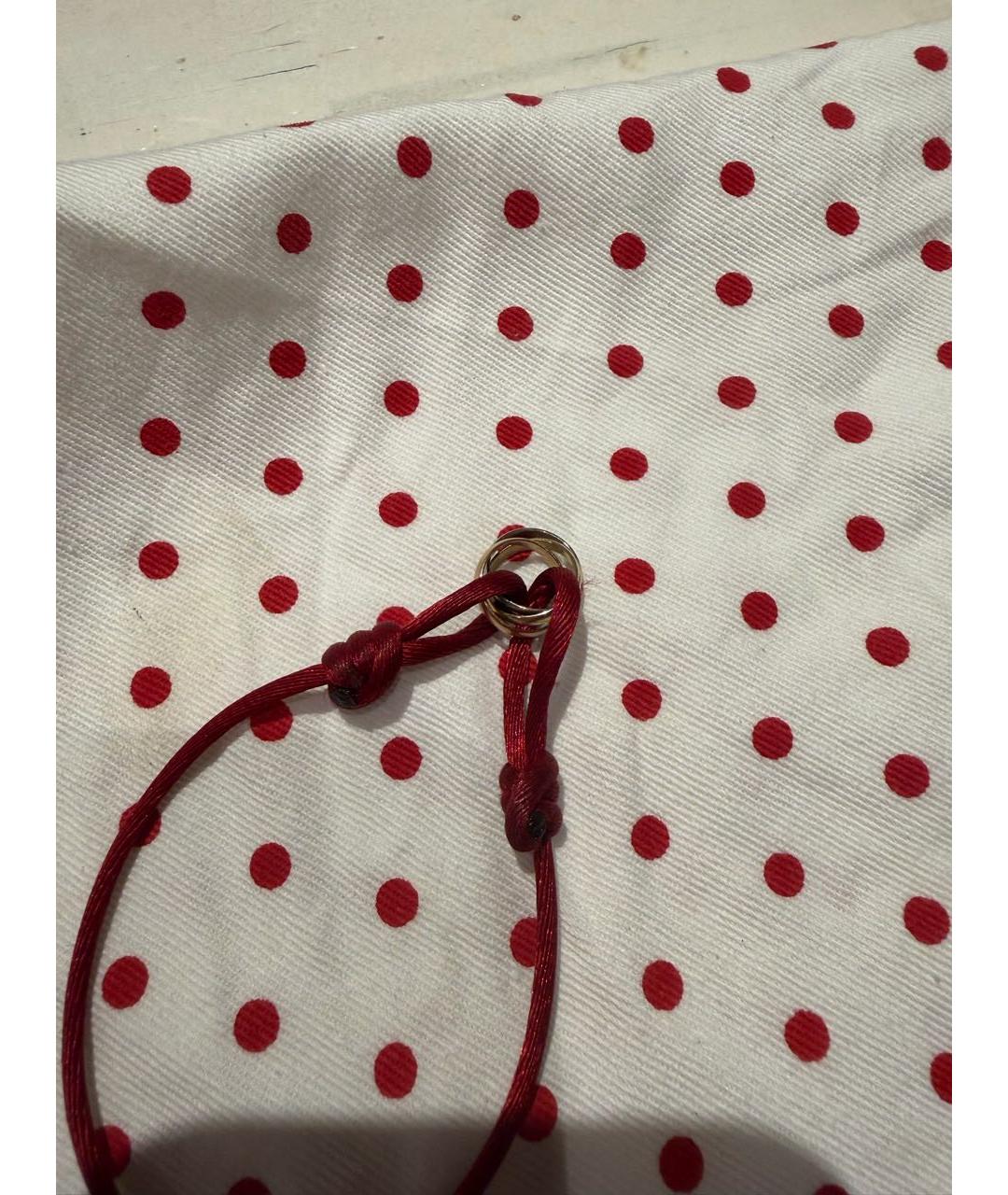 CARTIER Красный браслет из желтого золота, фото 2