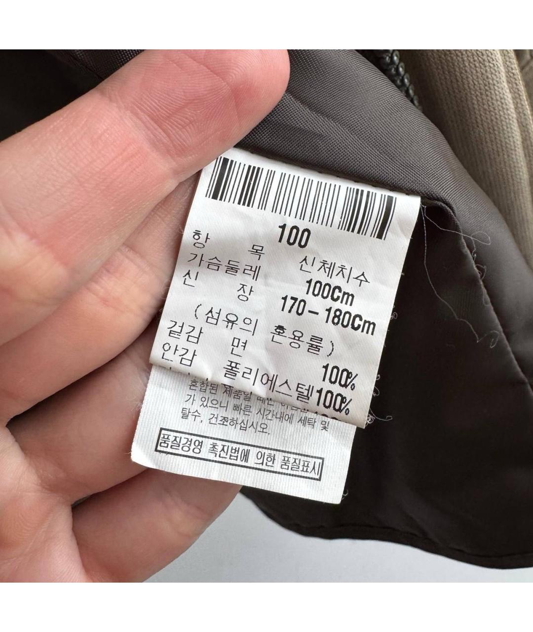 SAINT LAURENT Хаки хлопковая куртка, фото 5