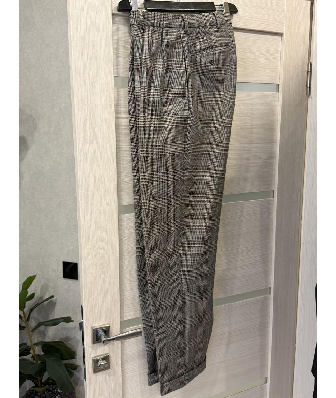 POLO RALPH LAUREN Бежевые хлопковые повседневные брюки, фото 6