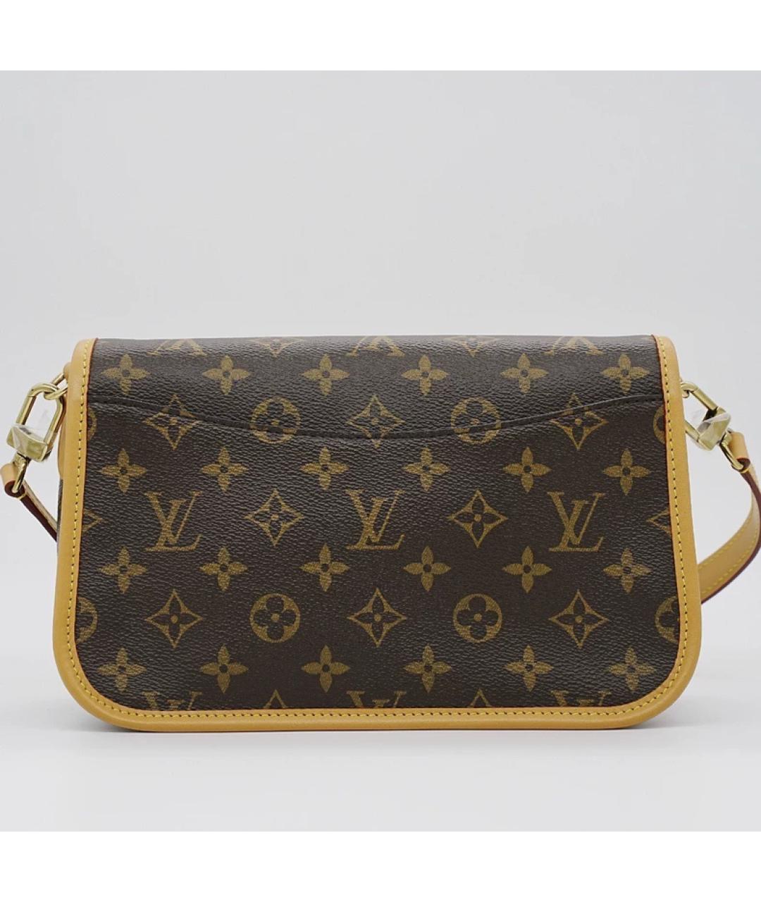 LOUIS VUITTON Коричневая сумка через плечо, фото 2