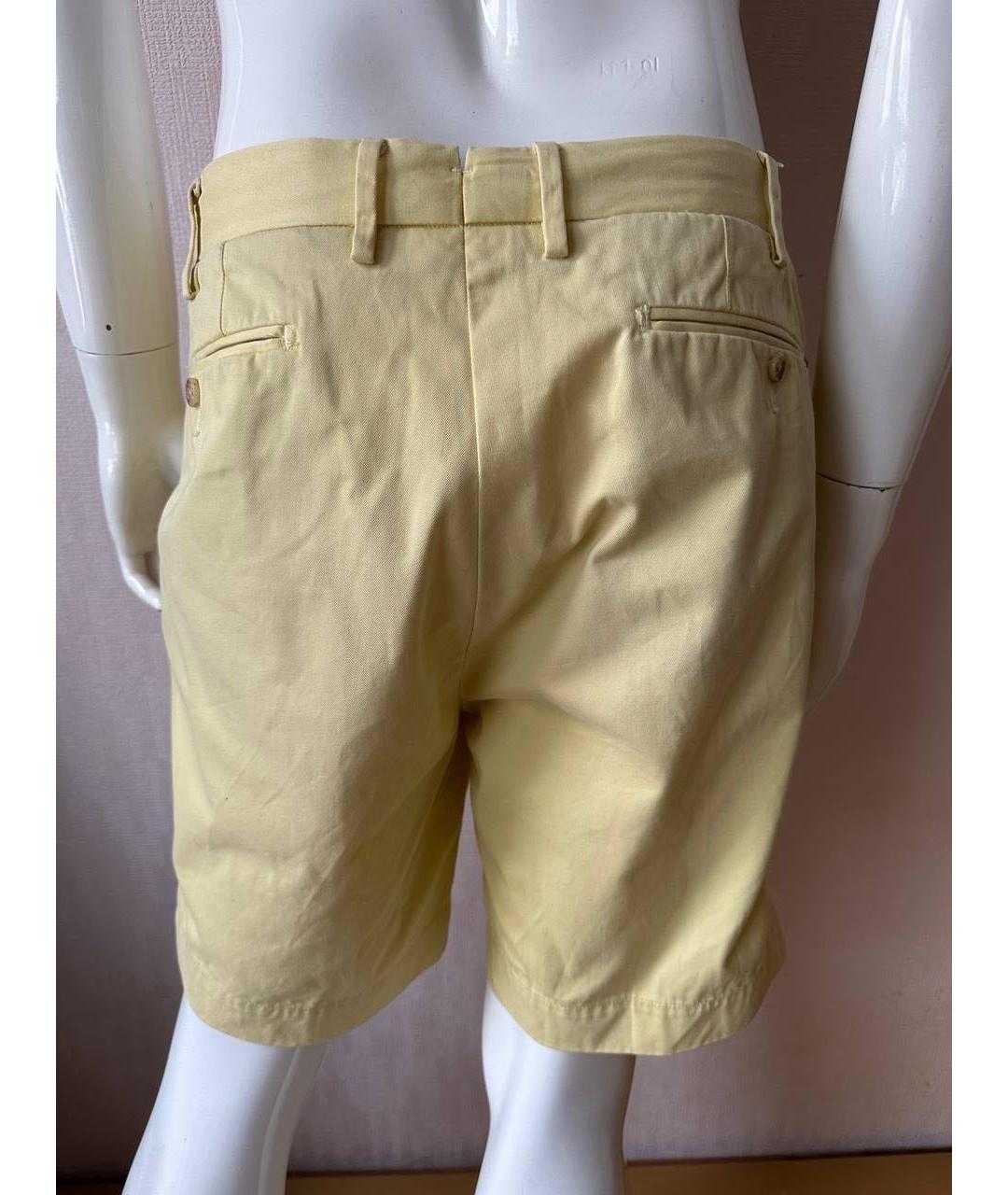 POLO RALPH LAUREN Желтые хлопковые шорты, фото 7