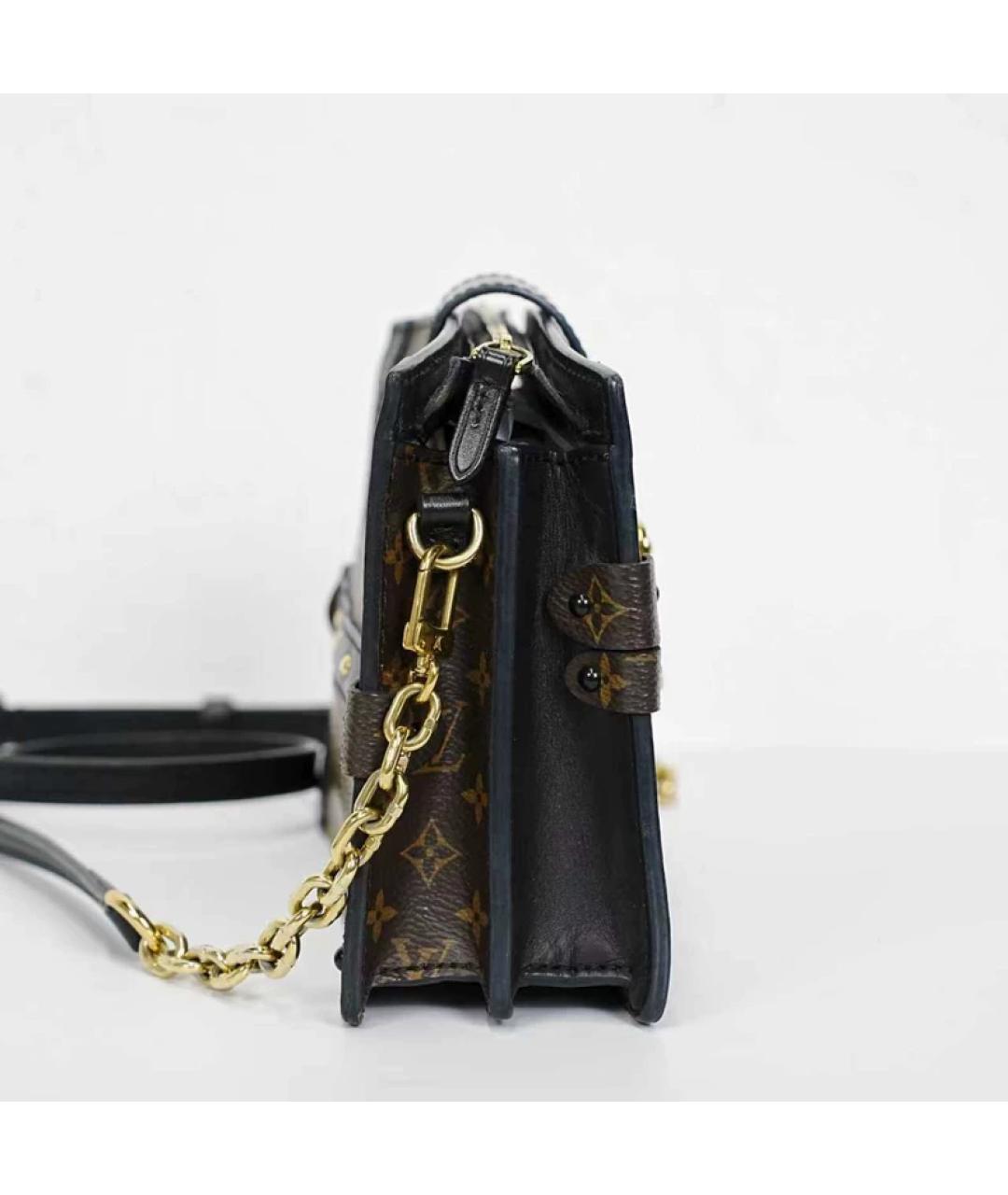 LOUIS VUITTON Коричневая сумка через плечо, фото 3