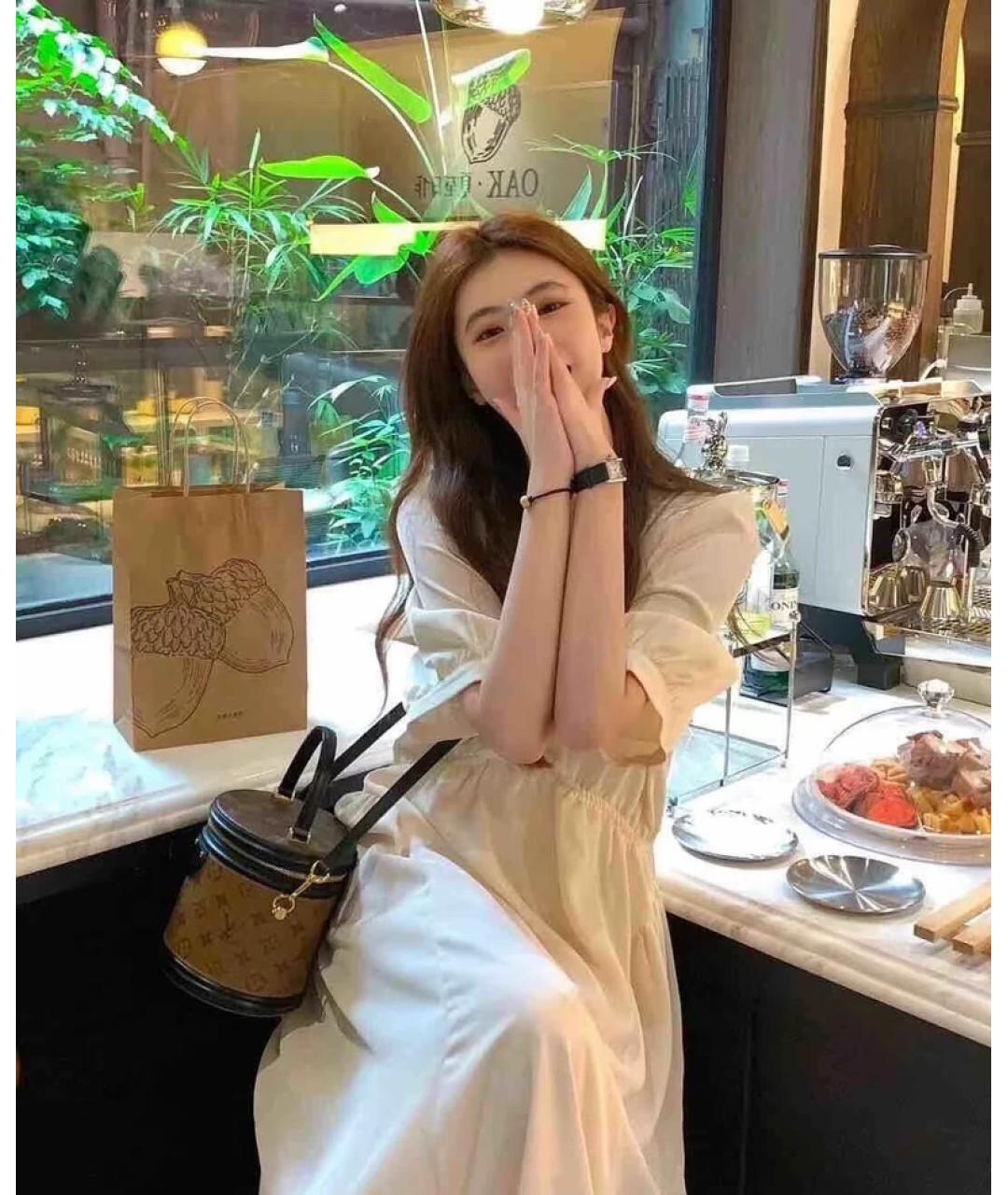 LOUIS VUITTON Коричневая сумка с короткими ручками, фото 8