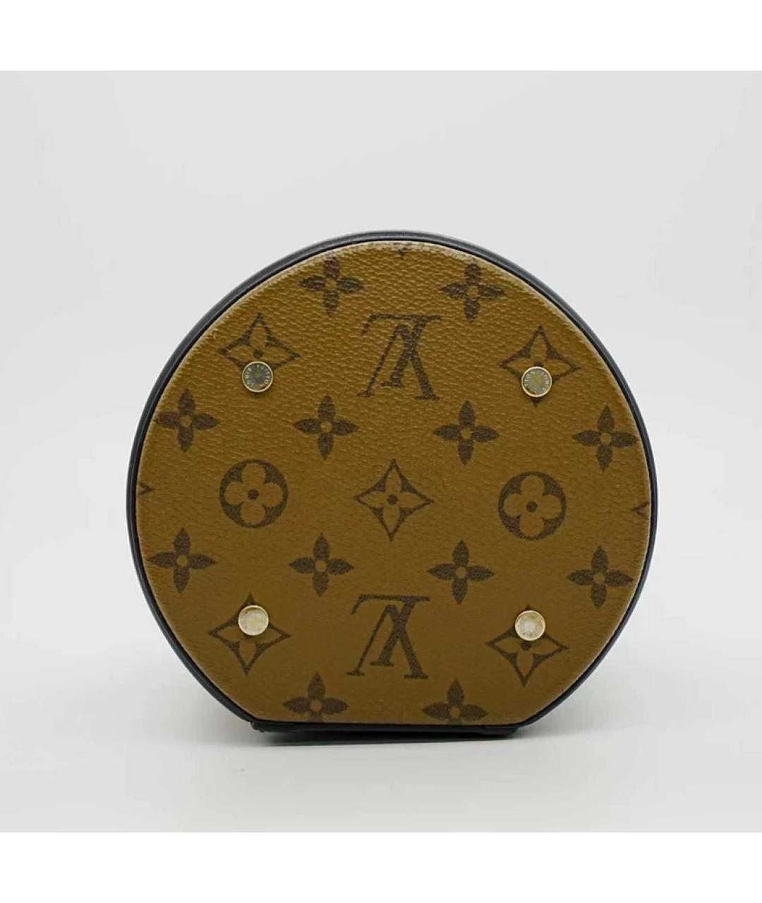 LOUIS VUITTON Коричневая сумка с короткими ручками, фото 6