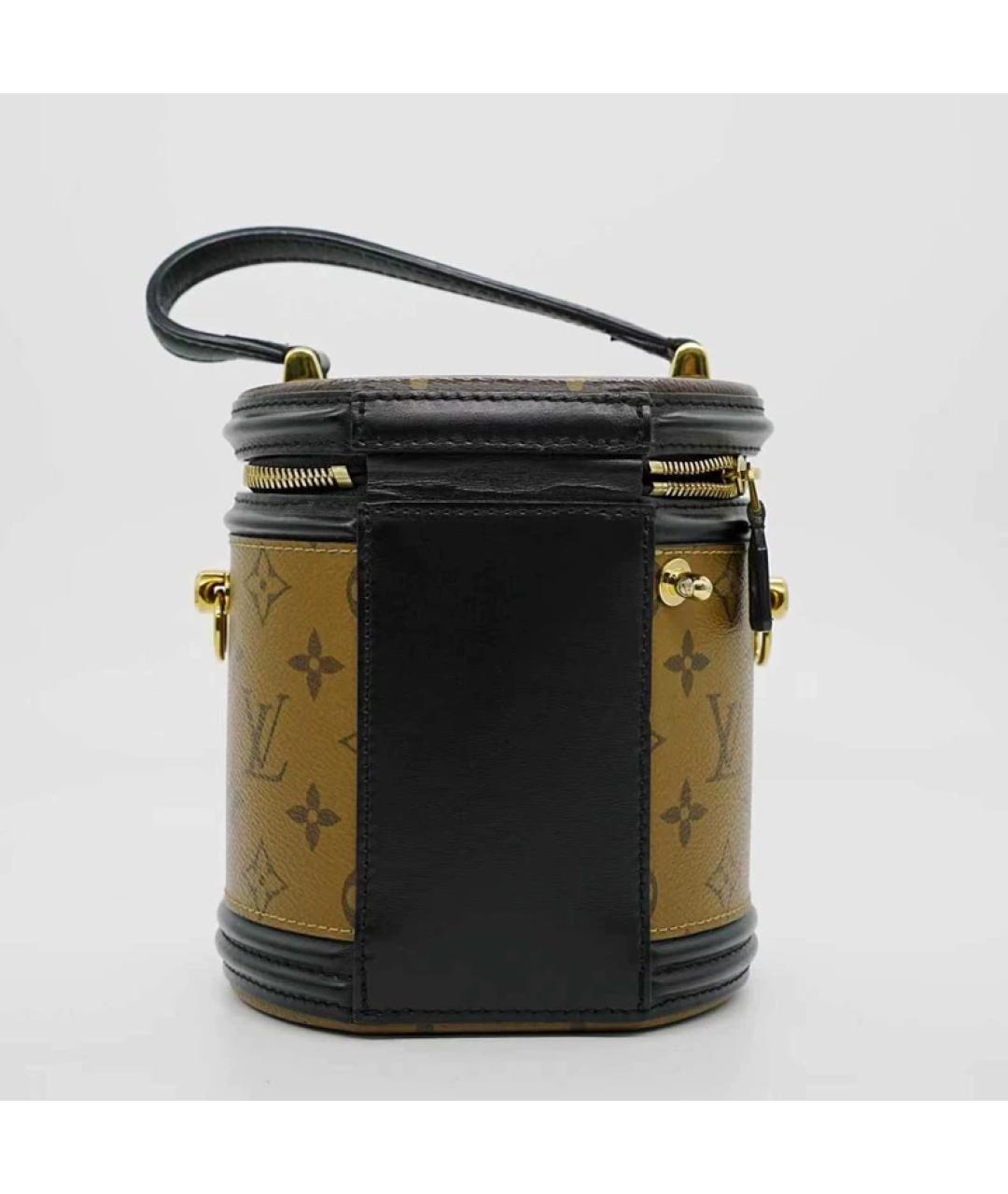 LOUIS VUITTON Коричневая сумка с короткими ручками, фото 4