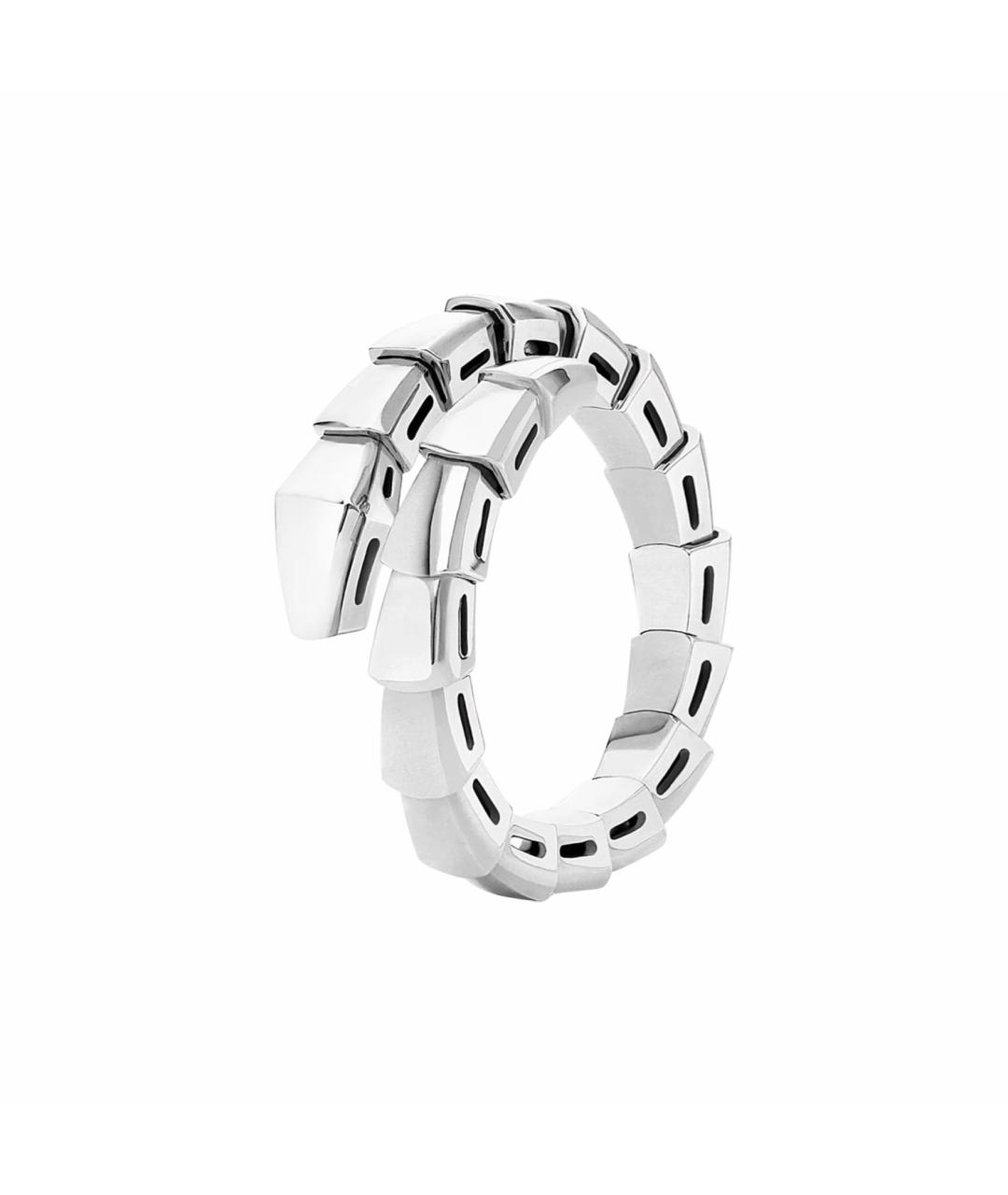 BVLGARI Серебряное кольцо из белого золота, фото 1