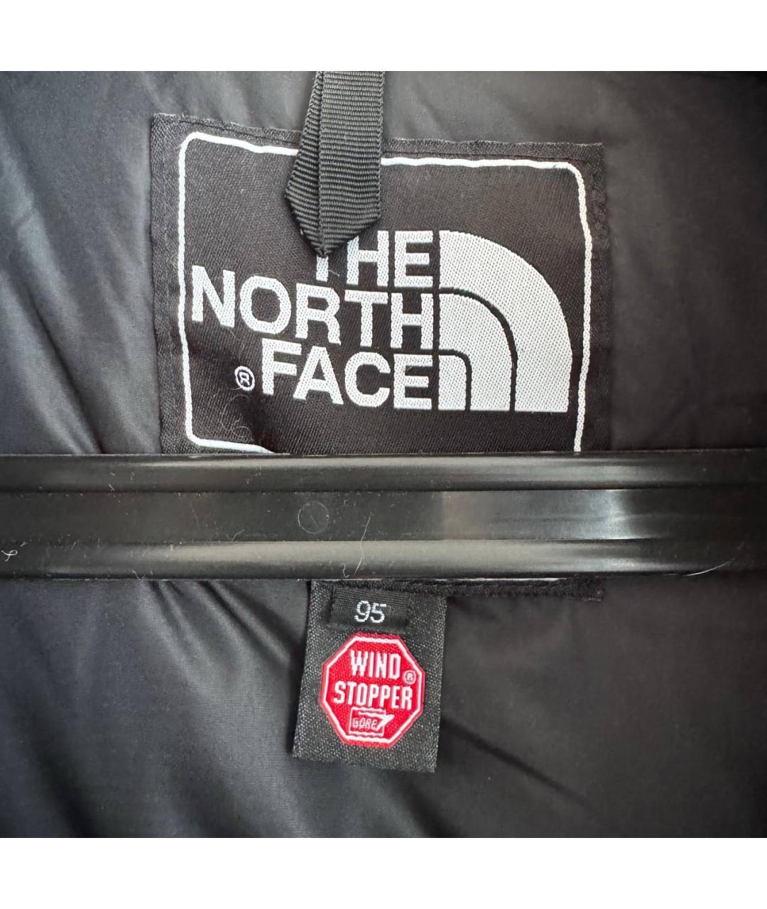 THE NORTH FACE Бордовый полиэстеровый пуховик, фото 4