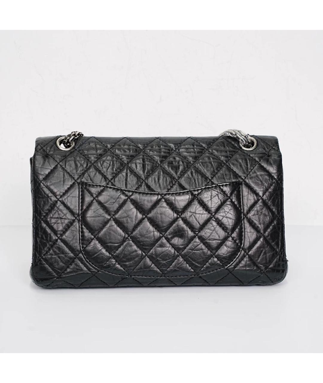 CHANEL Черная кожаная сумка через плечо, фото 4