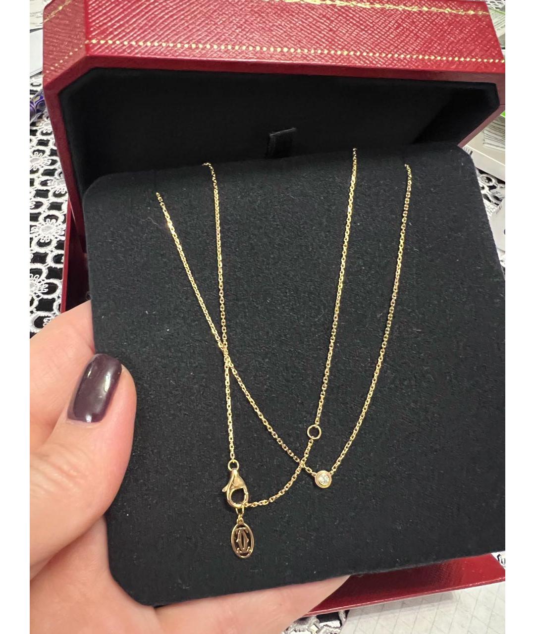 CARTIER Золотая подвеска из желтого золота, фото 2