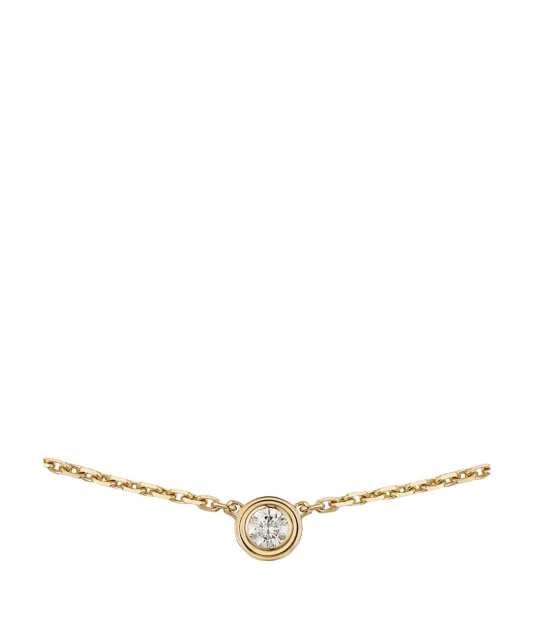 CARTIER Золотая подвеска из желтого золота, фото 1