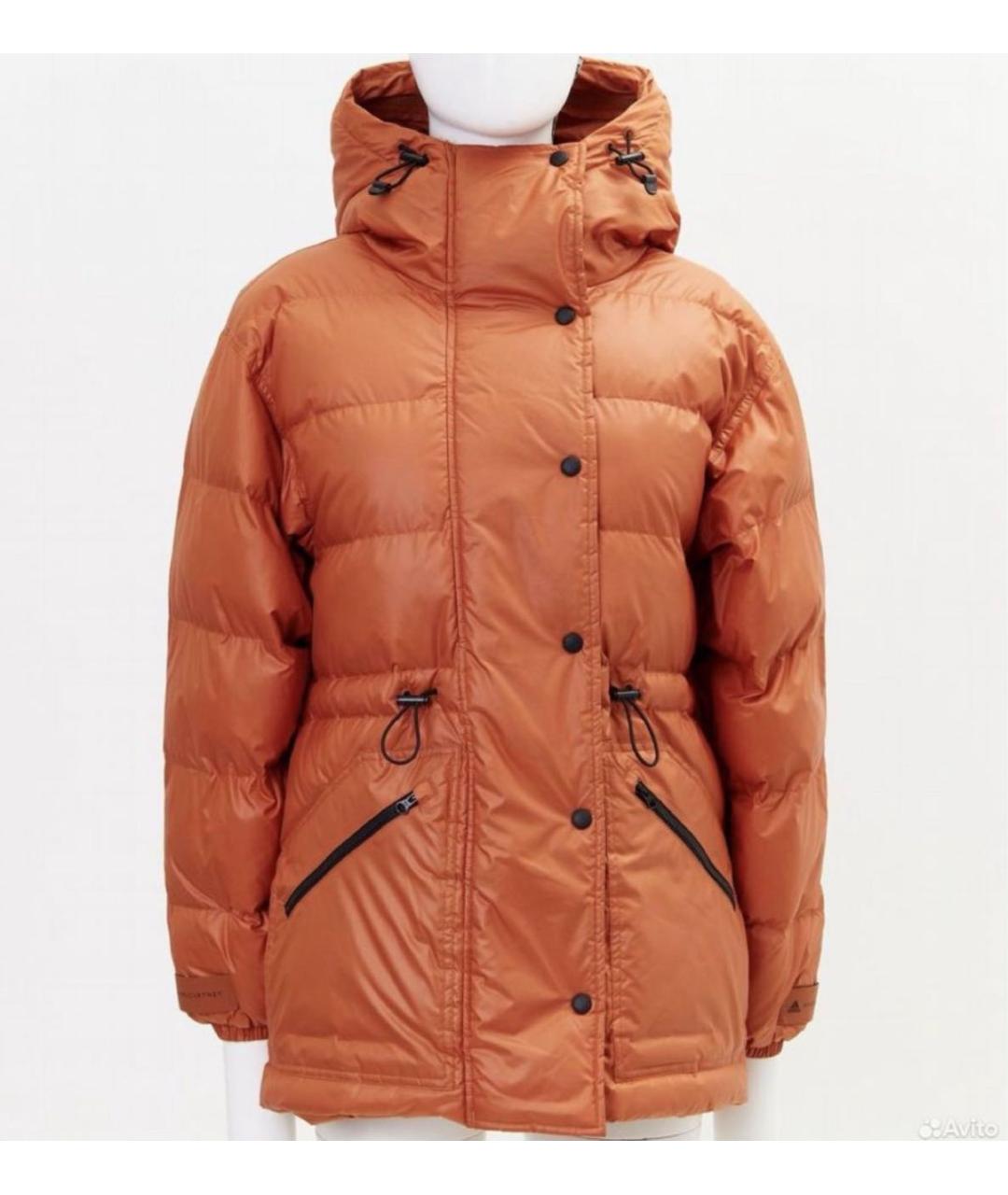 ADIDAS BY STELLA MCCARTNEY Оранжевая полиэстеровая куртка, фото 8